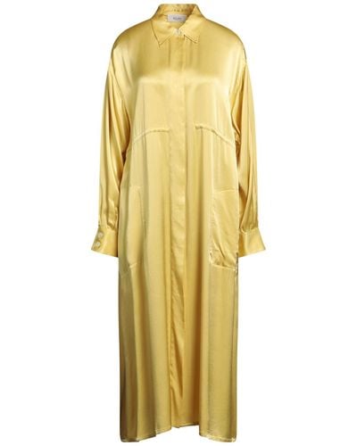 Aglini Vestido midi - Amarillo