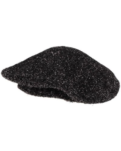 MAX&Co. Hat Polyamide, Metallic Fiber - Black