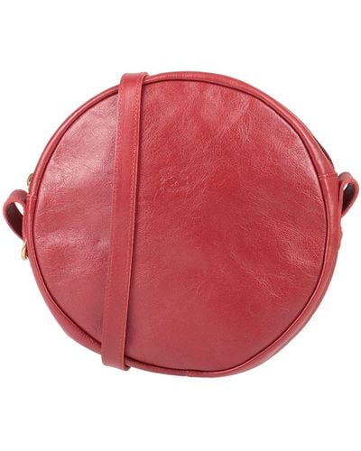 Il Bisonte Cross-body Bag - Red