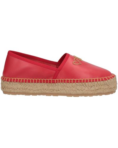 Love Moschino Espadrilles - Red