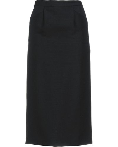 Edward Crutchley Midi Skirt - Black