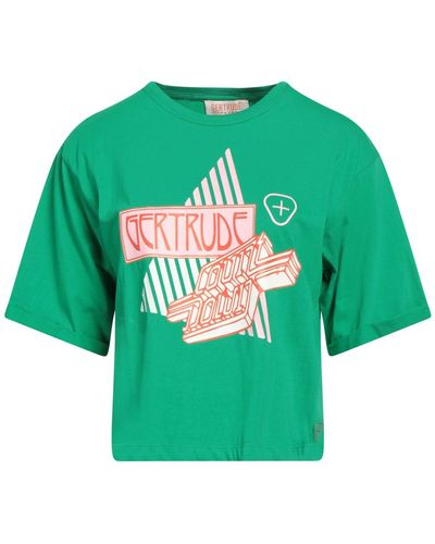 Gertrude + Gaston T-shirt - Green