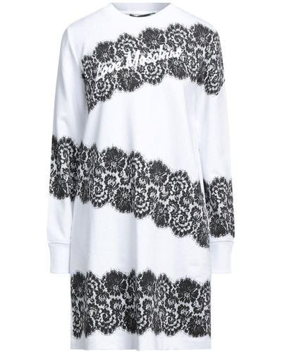 Love Moschino Mini-Kleid - Weiß