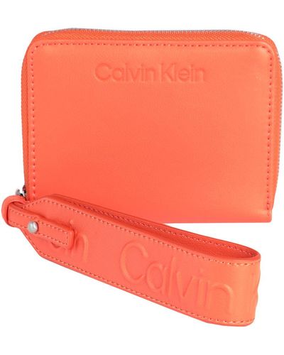 Calvin Klein Billetera - Naranja