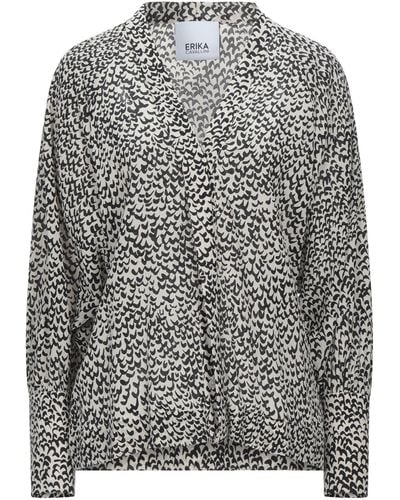 Erika Cavallini Semi Couture Shirt - Gray