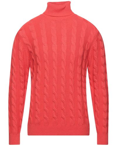 Cashmere Company Turtleneck - Red