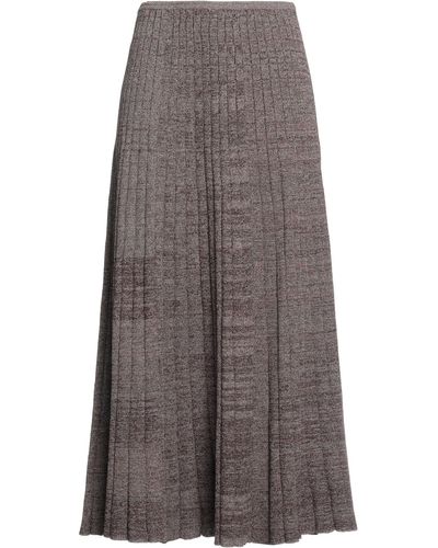 Tory Burch Midi Skirt - Grey