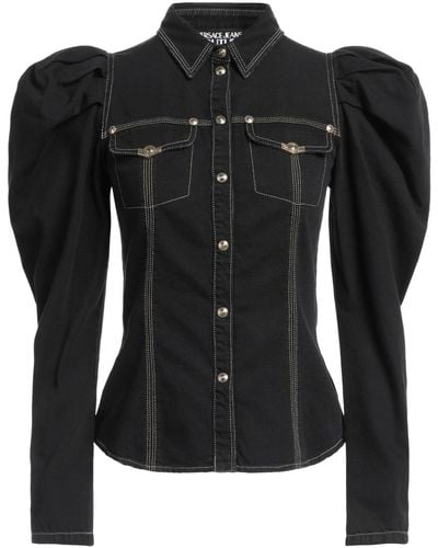 Versace Jeans Couture Chemise en jean - Noir