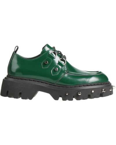 N°21 Lace-up Shoes - Green