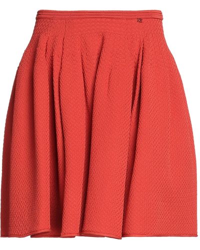 Elisabetta Franchi Mini Skirt - Orange