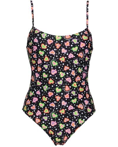 Moschino One-piece Swimsuit - Black