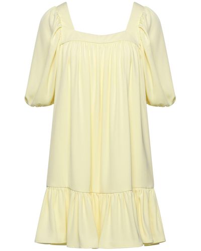 WEILI ZHENG Mini Dress - Yellow