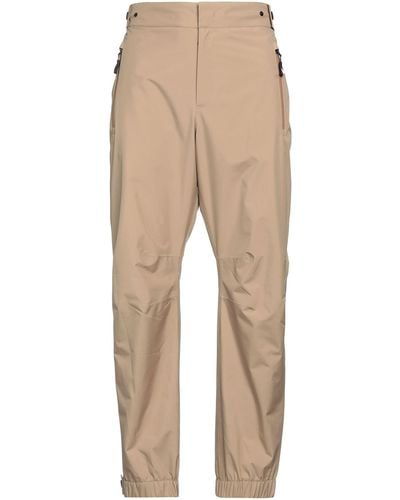 3 MONCLER GRENOBLE Trousers - Natural