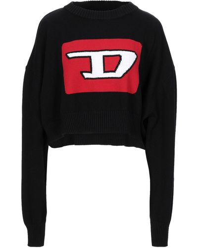 DIESEL Sweater Cotton, Polyamide - Black