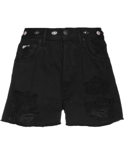 People Shorts & Bermuda Shorts - Black
