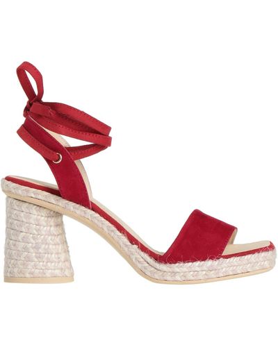Espadrilles Soft Leather - Red