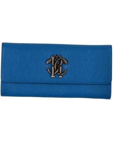 Roberto Cavalli Portefeuille - Bleu