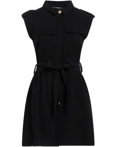 Yes-Zee Short Dress - Black