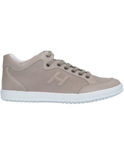 Hogan Dove Trainers Soft Leather - Brown