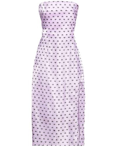 Glamorous Vestido midi - Morado