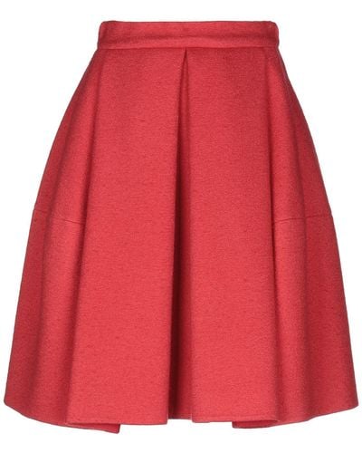 Ermanno Scervino Gonna Midi - Rosso