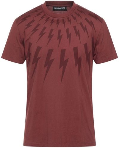 Neil Barrett T-shirts - Rot