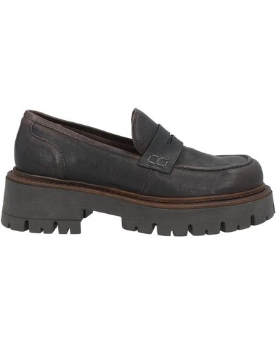 Collection Privée Dark Loafers Cow Leather - Black