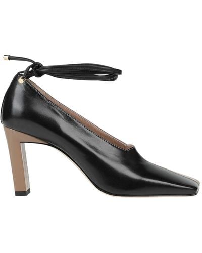 Wandler Court Shoes - Black