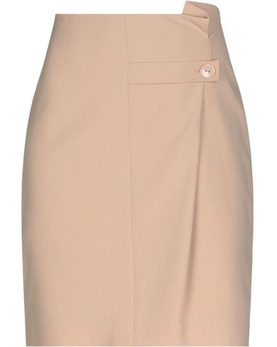 Patrizia Pepe Mini Skirt - Natural