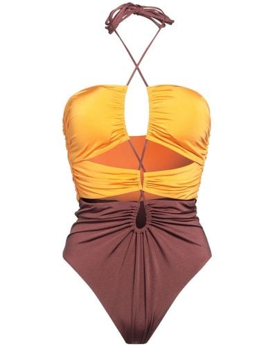 DISTRICT® by MARGHERITA MAZZEI One-piece Swimsuit - Metallic