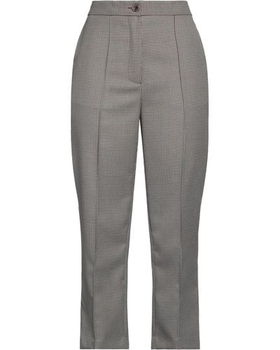 Erika Cavallini Semi Couture Pants - Gray