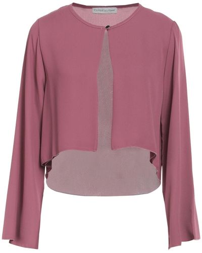 Boutique De La Femme Deep Blazer Polyester - Purple
