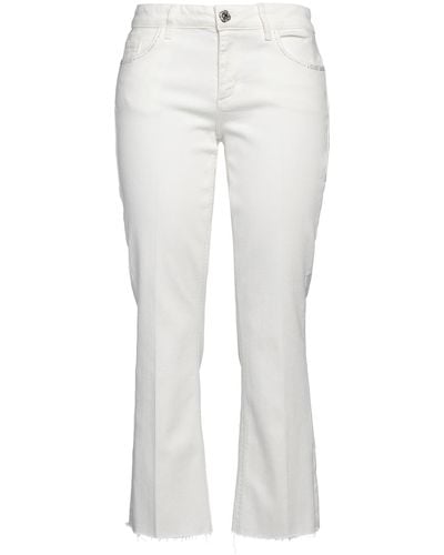 Liu Jo Pantalon en jean - Blanc