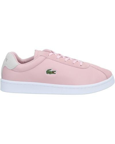 Reklame Charlotte Bronte Ministerium Pink Lacoste Sneakers for Women | Lyst