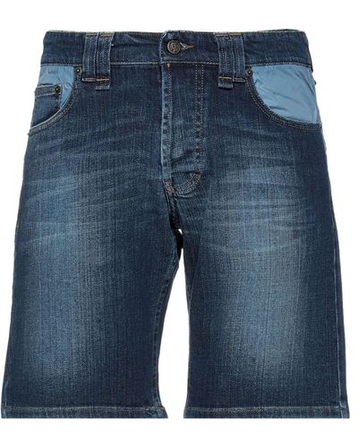 John Galliano Shorts Jeans - Blu
