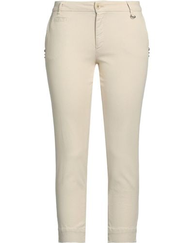 Mason's Cropped Trousers - Natural