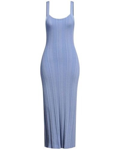 Majestic Filatures Vestito Lungo - Blu