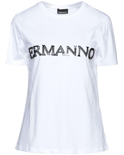Ermanno Scervino T-Shirt Cotton - White