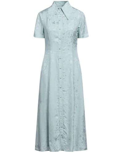 ALEXACHUNG Midi Dress - Blue