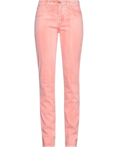 Trussardi Denim Trousers - Pink