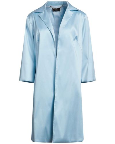 Clips Overcoat & Trench Coat - Blue