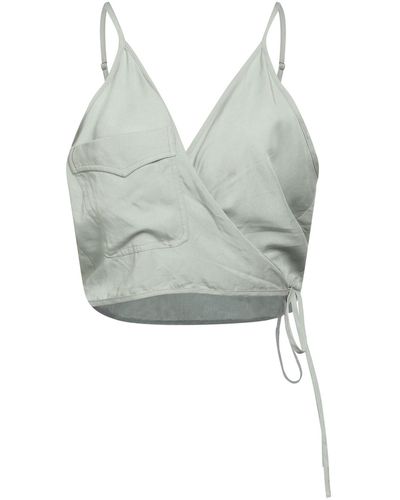 Isabelle Blanche Top - Gray
