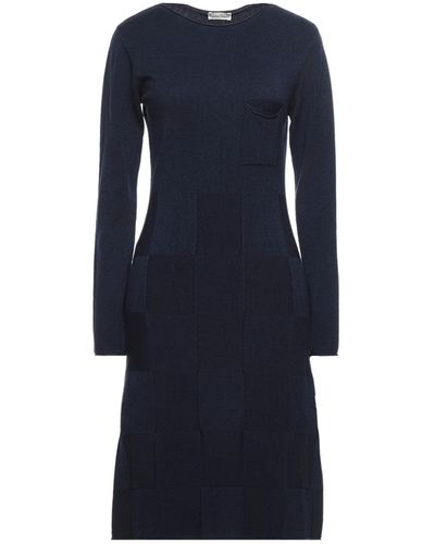 Cashmere Company Short Dress - Blue