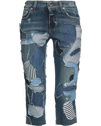 Dolce & Gabbana Cropped Jeans - Blau