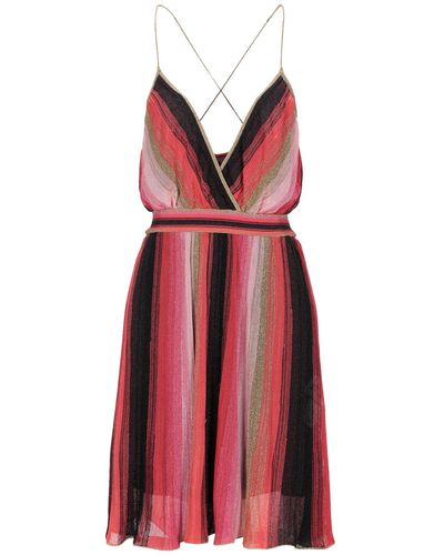 M Missoni Vestito Corto - Rosso