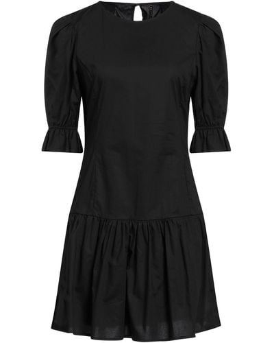 Manila Grace Mini Dress - Black