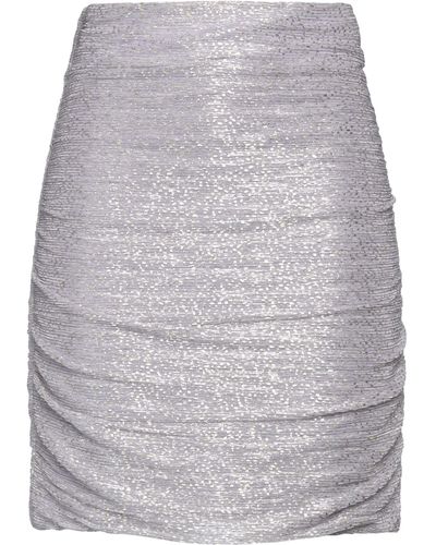 Sabina Musayev Mini Skirt - Gray