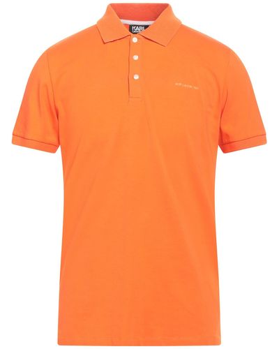 Karl Lagerfeld Polo Shirt - Orange