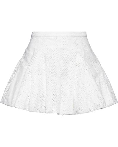 Alaïa Mini Skirt - White