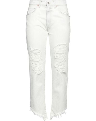 ViCOLO Pantaloni Jeans - Bianco